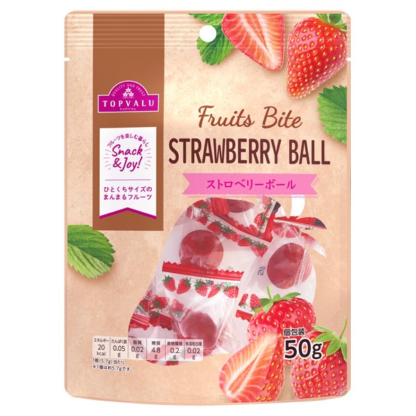 Nuts&Joy Fruits Bite ストロベリーボール