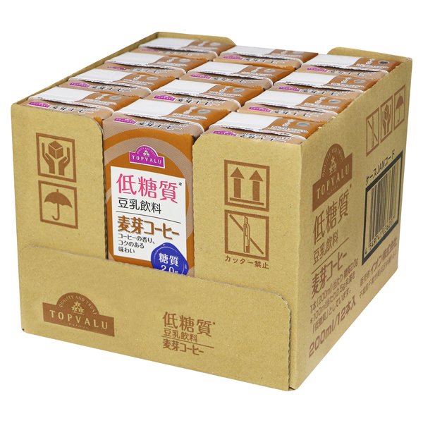 低糖質豆乳飲料 麦芽コーヒー(ケース)