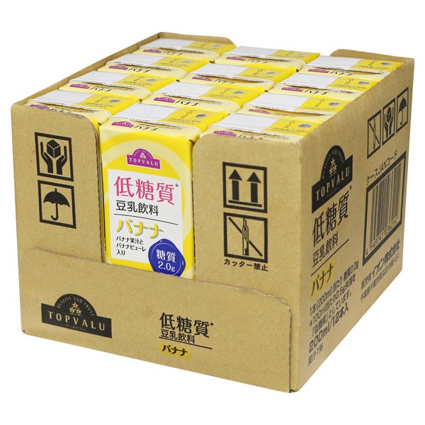 低糖質豆乳飲料 バナナ(ケース)