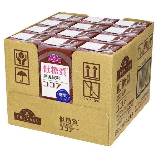 低糖質 豆乳飲料ココア(ケース)