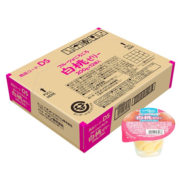 スウィーフィー白桃ゼリー<ケース>