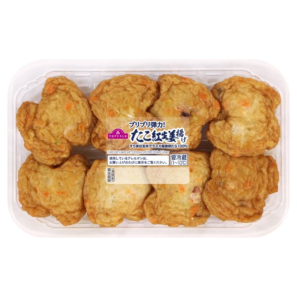 たこ紅生姜揚げ