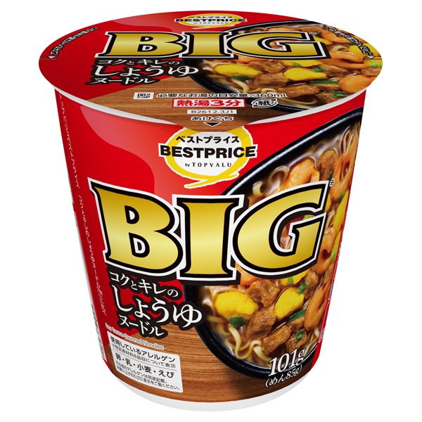 コクとキレの しょうゆヌードルビッグ