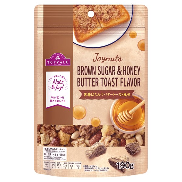 Joynuts 黒糖はちみつバタートースト風味