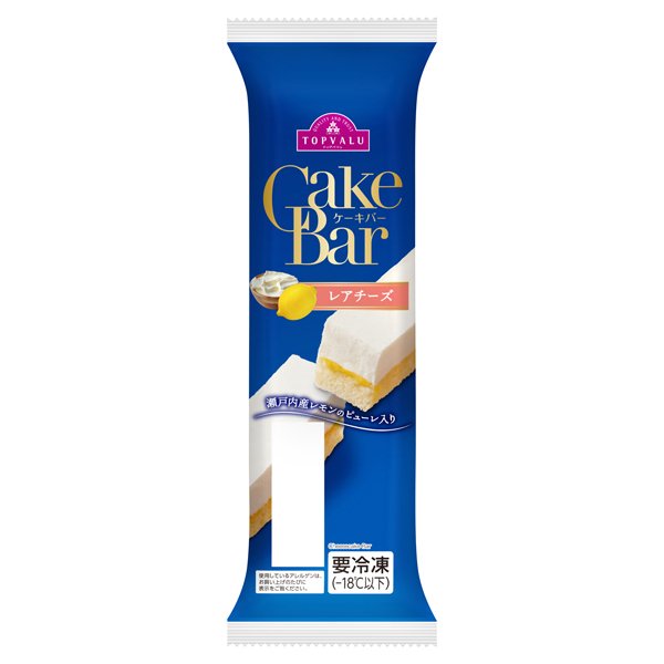 レアチーズケーキバー(瀬戸内レモンのソース入り)