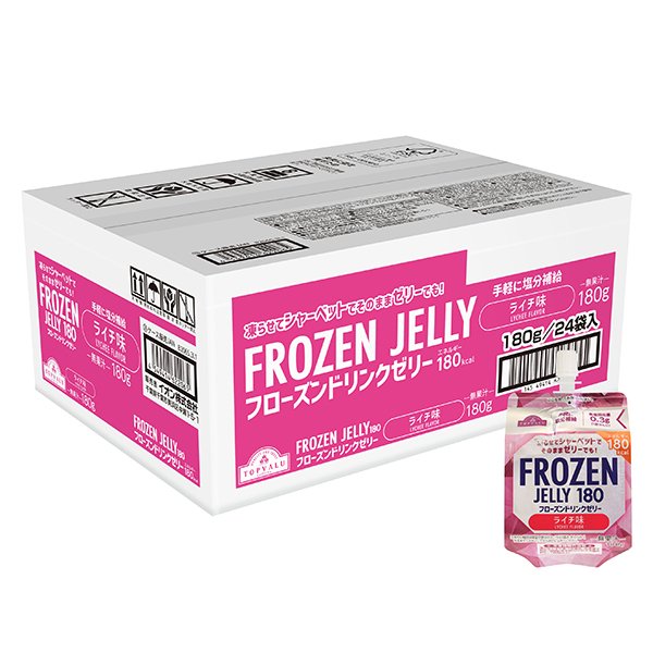 FROZEN JELLY 180 フローズンドリンクゼリー ライチ味