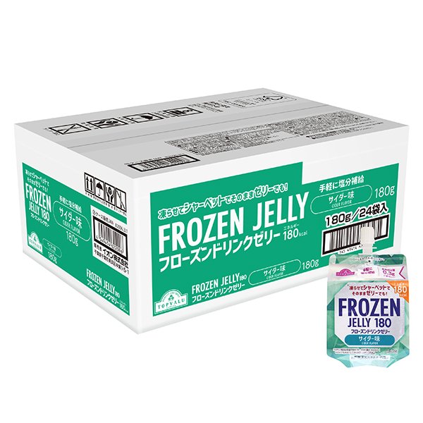 FROZEN JELLY 180 フローズンドリンクゼリー サイダー味