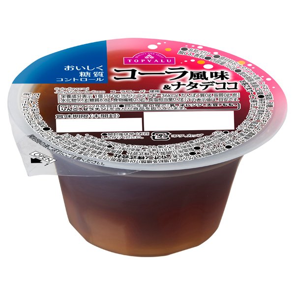 おいしく糖質コントロール コーラ風味&ナタデココ