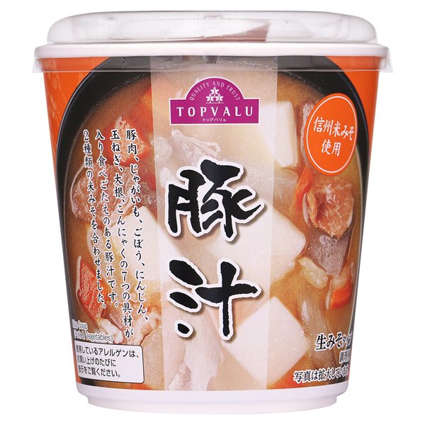 カップみそ汁豚汁
