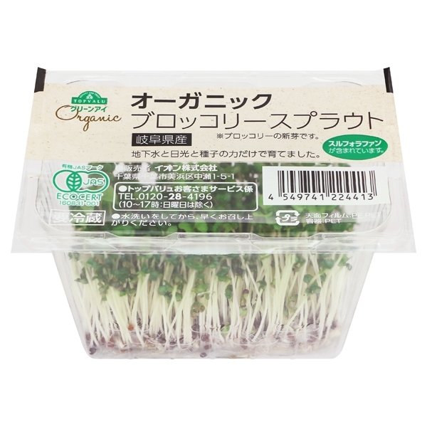 オーガニック ブロッコリースプラウト 岐阜県産