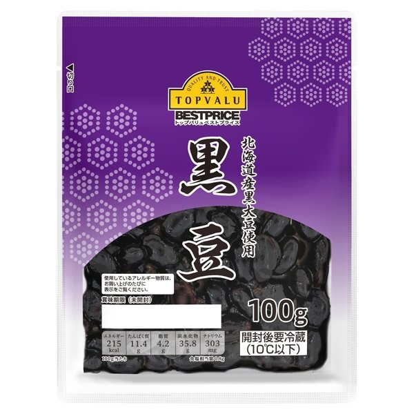 北海道産黒大豆使用 黒豆
