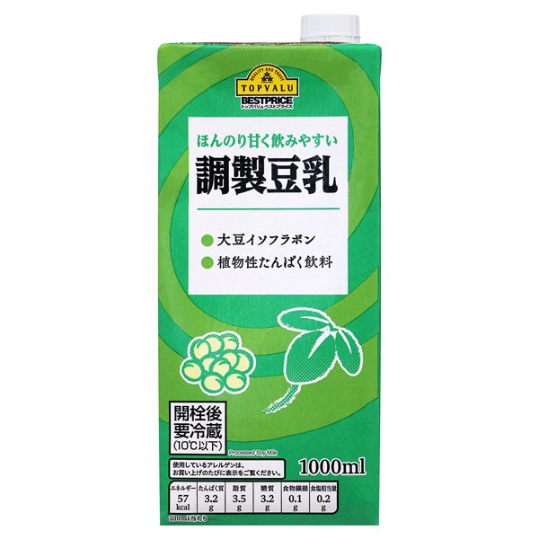 調製豆乳