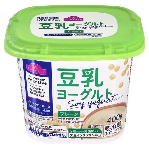 豆乳ヨーグルト プレーン 400g