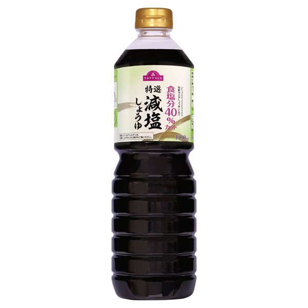 食塩分40%カット特選 減塩しょうゆ